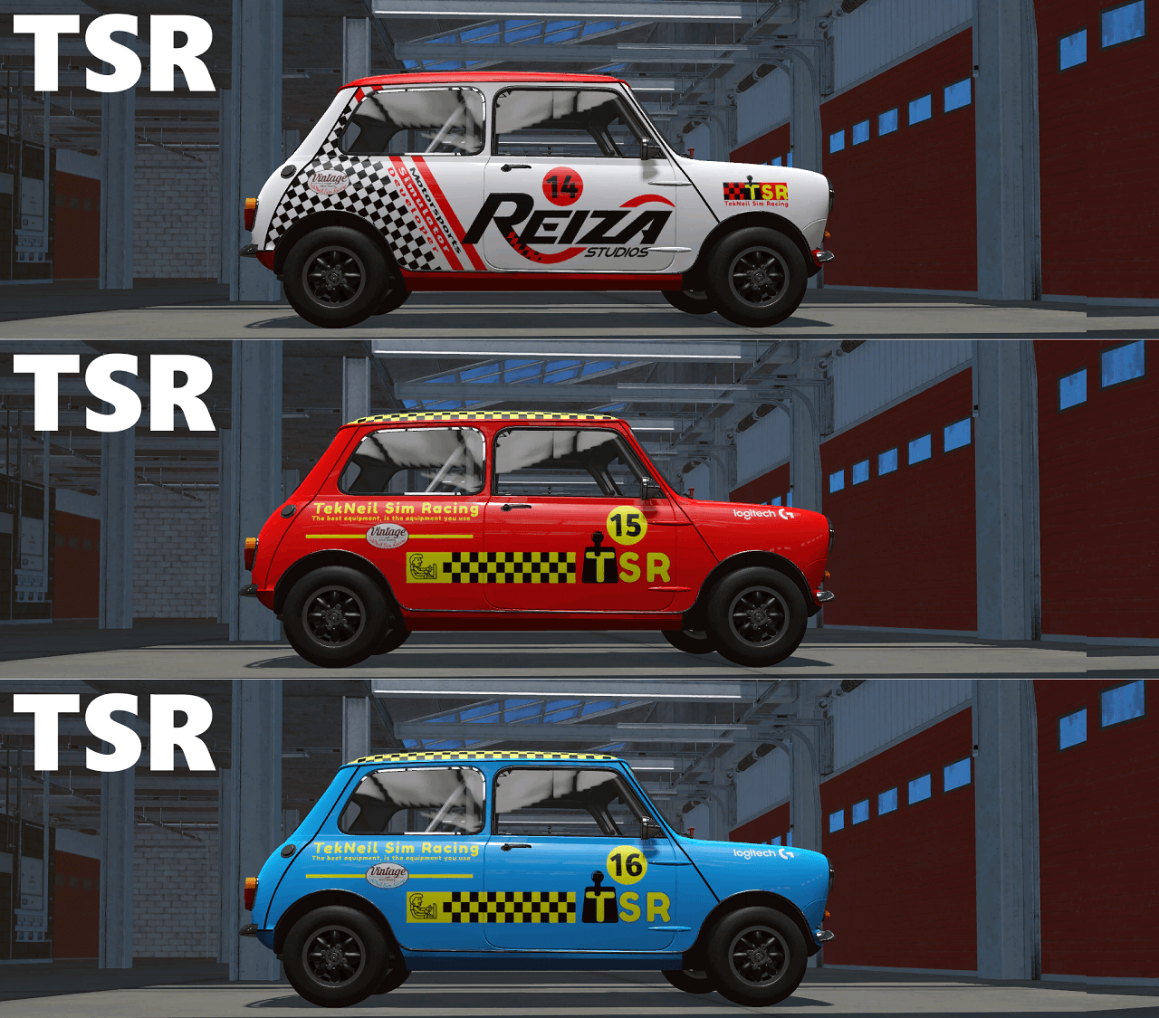 65 Mini Cooper S Livery - Murray Walker Edition