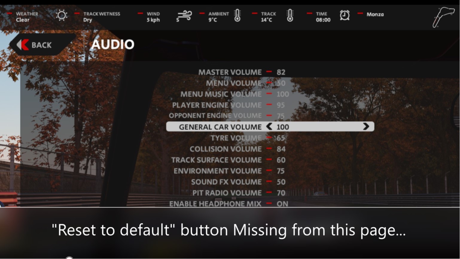 Audio Reset to Default option missing.jpg