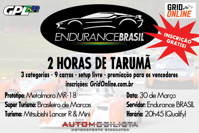 Endurance Brasil ›› 2h of Tarumã